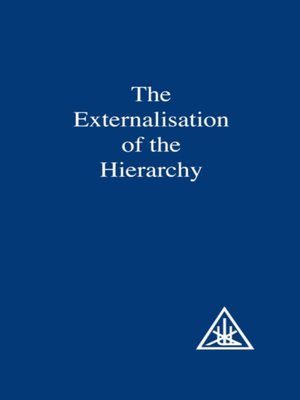 cover image of Externalisation of the Hierarchy